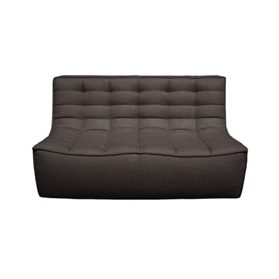 Canapé droit N701 tissu gris / 2 places - L 140 cm - Ethnicraft