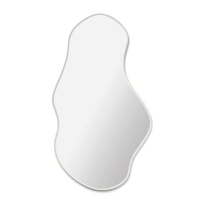 Miroir mural Pond Large or métal / 63,5 x 110 cm - Ferm Living