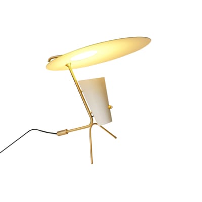Lampe de table G24 métal jaune / Réédition 1953 - Exclusivité en édition limitée - SAMMODE STUDIO