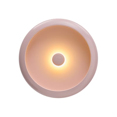 Applique d'extérieur Oloha Large Fatboy / Lampe sans fil - Ø 37,5 cm - Rose - Métal | Made In Design