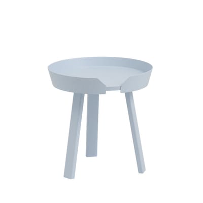 Table basse Around Small bois bleu 