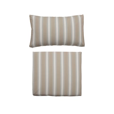 Housse De Coussin Laura Ashley Baroque – Tissu œuf De Canard, Lin, 25x25 Cm