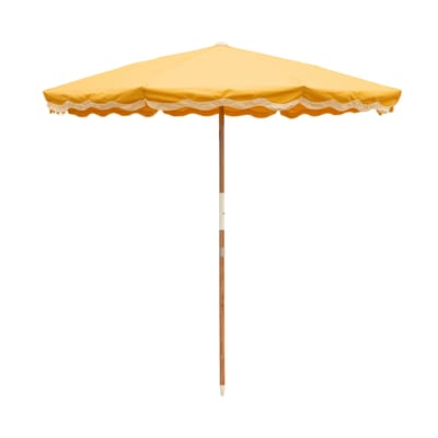 Sekey Ombrellone Da Spiaggia 180 Cm Giallo – Telo Protettivo Incluso, Ampia Ombra Portatile