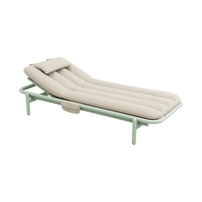 Transat inclinable Sunbun Fatboy / Matelas inclus - Beige - Tissu | Made In Design