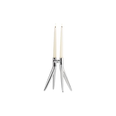 Chandelier Abbracciaio métal argent / Philippe Starck, 2012 - Kartell