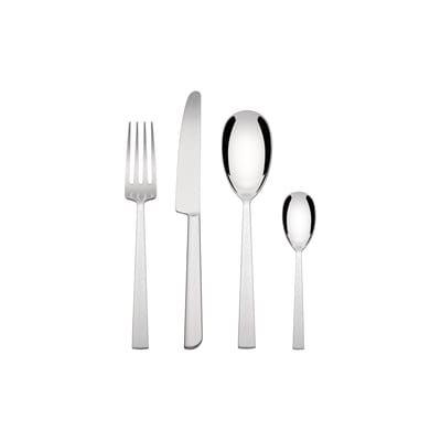 Ménagère inox 24 pièces Cadence avec range couverts