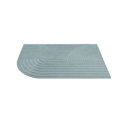 Tapis Relevo  vert / 170 x 240 cm - Tufté main - Muuto