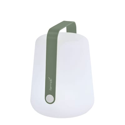 Lampe extérieur sans fil rechargeable Balad Small LED Fermob / H 25 cm - USB - Vert - Plastique | Made In Design