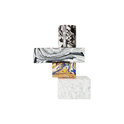 Tom Dixon Swirl Multi Candelabra - white multicoulered black