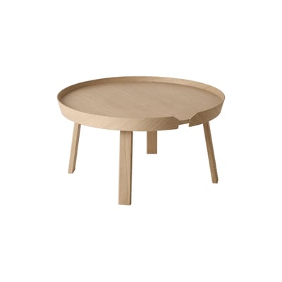 Table basse Around Large bois naturel 