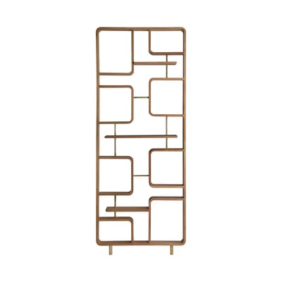 Cloison Claustra RED Edition / L 90 x H 240 cm - Bois naturel - Bois | Made In Design