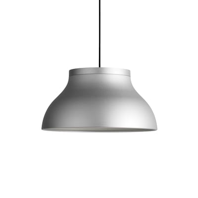 Suspension PC Medium gris argent métal / Ø 40 cm - Aluminium - Hay