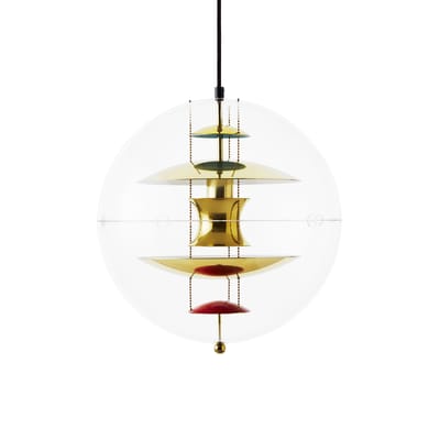 Suspension VP Globe plastique or transparent 