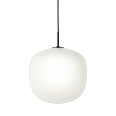 Suspension Rime verre blanc 