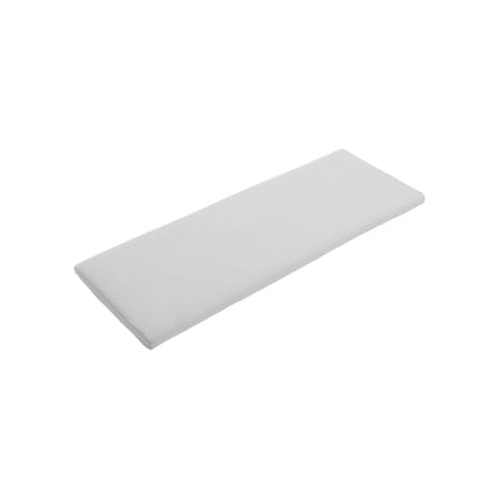 Accessoire  tissu gris / Coussin assise outdoor - Pour banc avec dossier Crate - Hay