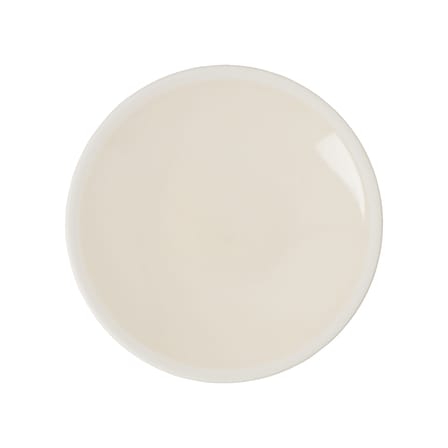 Assiette à dessert Sicilia céramique blanc / Ø 20 cm - Fait main en France - Maison Sarah Lavoine
