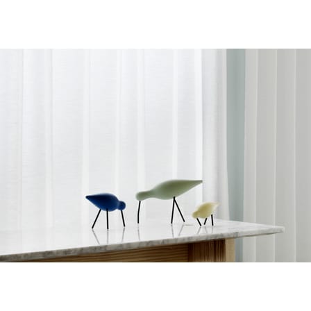 Décoration Oiseau Shorebird S bois jaune / L 11,5 cm x 7,5 cm - Normann Copenhagen