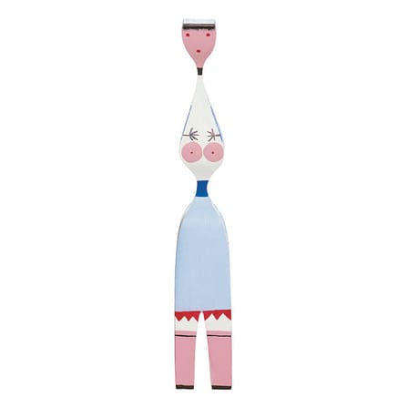 Décoration Wooden Dolls - No. 7 bois multicolore / By Alexander Girard, 1952 - Vitra