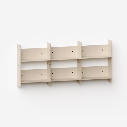Étagère Pli métal blanc / L 30 x P 15 cm - TIPTOE
