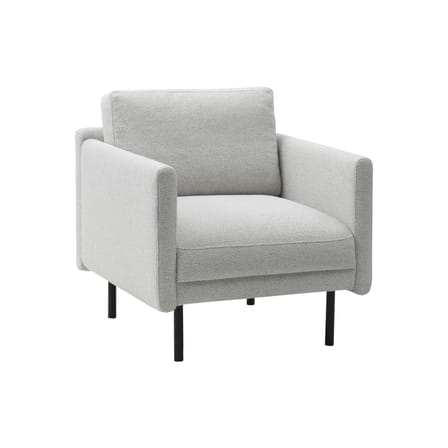 Fauteuil rembourré Rar tissu blanc - Normann Copenhagen