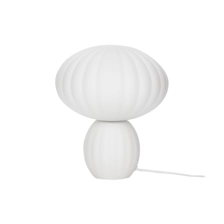Lampada da tavolo Kumu vetro bianco - HÜBSCH