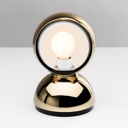 Lampe de table Eclisse or métal / Edition limitée 100ème anniversaire - Vico Magistretti , 1965 - Artemide