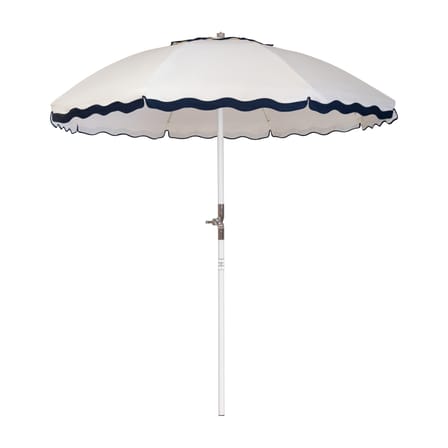 Parasol The Club Riviera blanc / Ø 200 cm - BUSINESS & PLEASURE