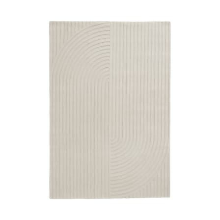 Relevo Quattro Rug textile white / 170 x 240 cm - Muuto