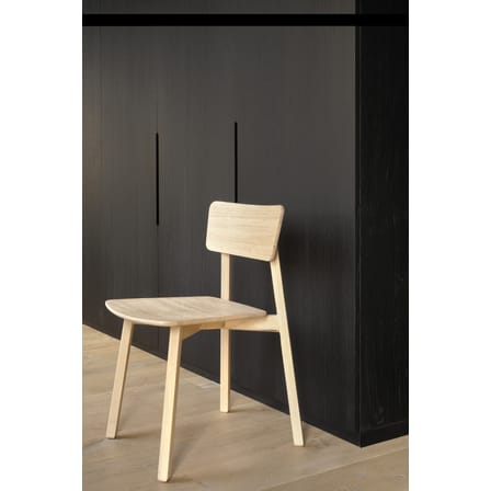 Sedia Casale legno naturale / Rovere massello - Ethnicraft