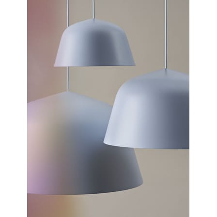 Suspension Ambit métal bleu / Ø 25 cm - Muuto