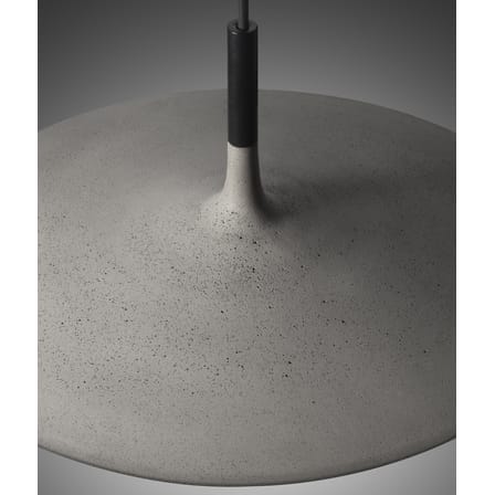 Suspension Aplomb Large / LED - Ciment - Ø 45 x H 20 cm - Foscarini