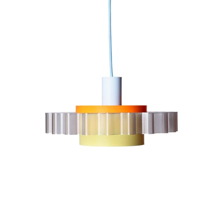 Suspension Gigi n°3 / Ø 28 x H 14,5 cm - Plastique recyclé / Fabriqué en France - Warren & Laetitia