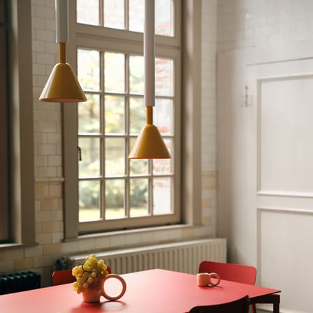 Suspension Pyl métal multicolore / Ø 21,6 x H 110 cm - Orientable - Petite Friture