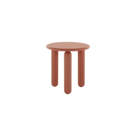Table basse Undique Mas bois orange / Ø 48 x H 51 cm - Patricia Urquiola, 2023 - Kartell
