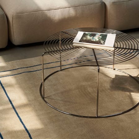 Table basse Wire VP17 métal / Ø 74 cm - Sans plateau - &tradition