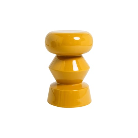 Tavolino d'appoggio Totême ceramica giallo / 25 anni di edizione limitata MID - Made in design Editions