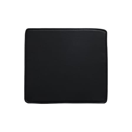 Accessoire  cuir noir / Coussin d'assise INDOOR pour chaise X-Line - Hay