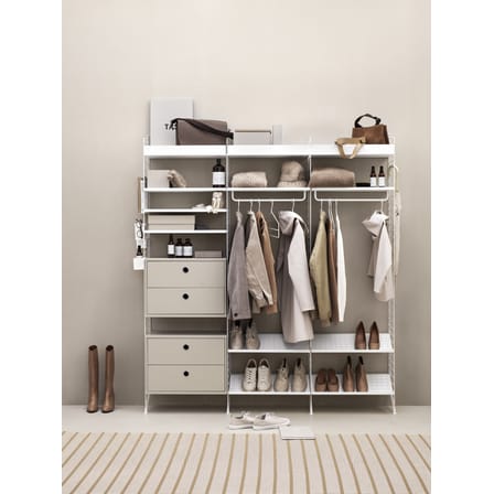 Caisson / 2 tiroirs - L 58 x P 30 x H 42 cm - String Furniture