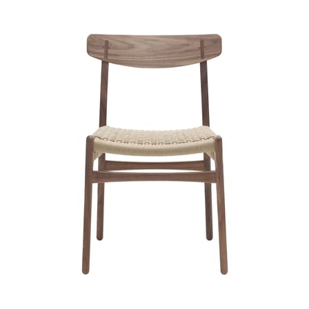 Chaise CH23 bois naturel / Hans J. Wegner, 1950 - Corde de papier - CARL HANSEN & SON