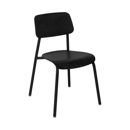 Chaise empilable Studie bois noir - Fermob