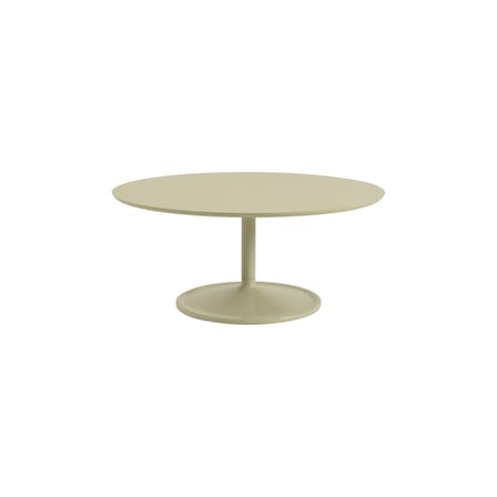 Soft Coffee table wood beige / Ø 95 x H 42 cm - Muuto