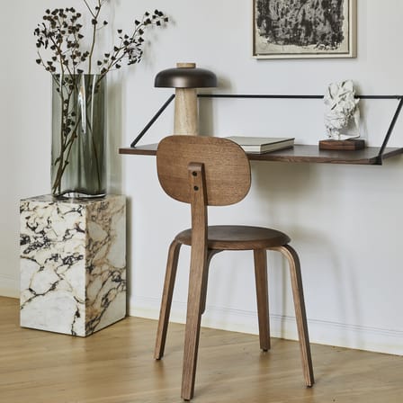 Plinth Tall End table stone beige / Marble - 30 x 30 x H 51 cm - Audo Copenhagen