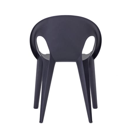 Fauteuil empilable Bell plastique bleu / Polypropylène recyclé (éco-conçu) - Konstantin Grcic, 2020 - Magis