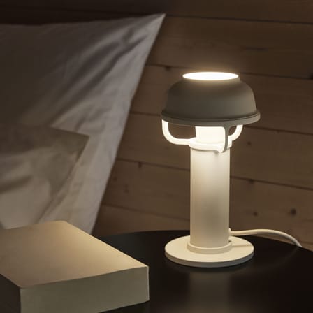 Lampe de table Kori métal blanc - ARTEK
