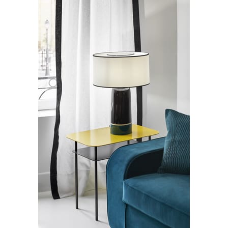Lampe de table Sicilia Large céramique bleu / H 60 cm - Maison Sarah Lavoine