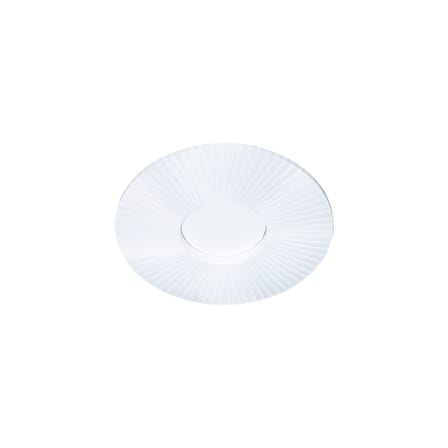 Applique Iris tissu blanc / Plafonnier - LED - Ø 60 cm - Dix Heures Dix