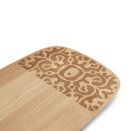 Plateau Dressed in wood bois naturel / 45 x 18,5 cm - Alessi