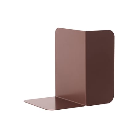 Serre-livres Compile métal rouge /Modulable - Muuto