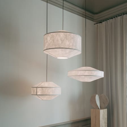 Suspension Kite papier blanc / Ø 55 cm - Tyvek - NEW WORKS