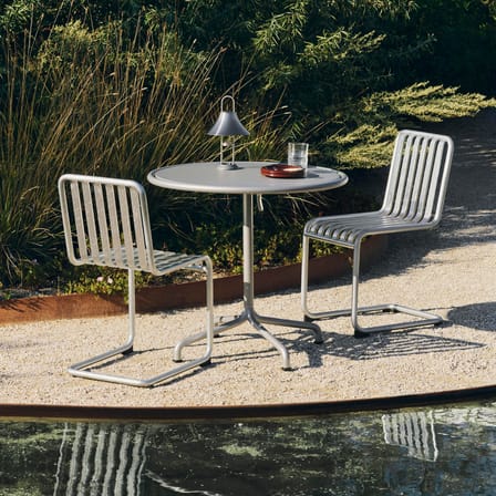 Table ronde Deville métal noir / Ø 80 cm - Hay